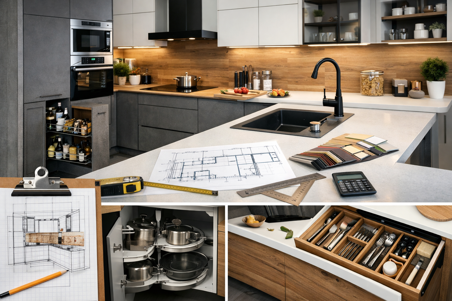 Zasady projektowania kuchni na wymiar | Domino Meble