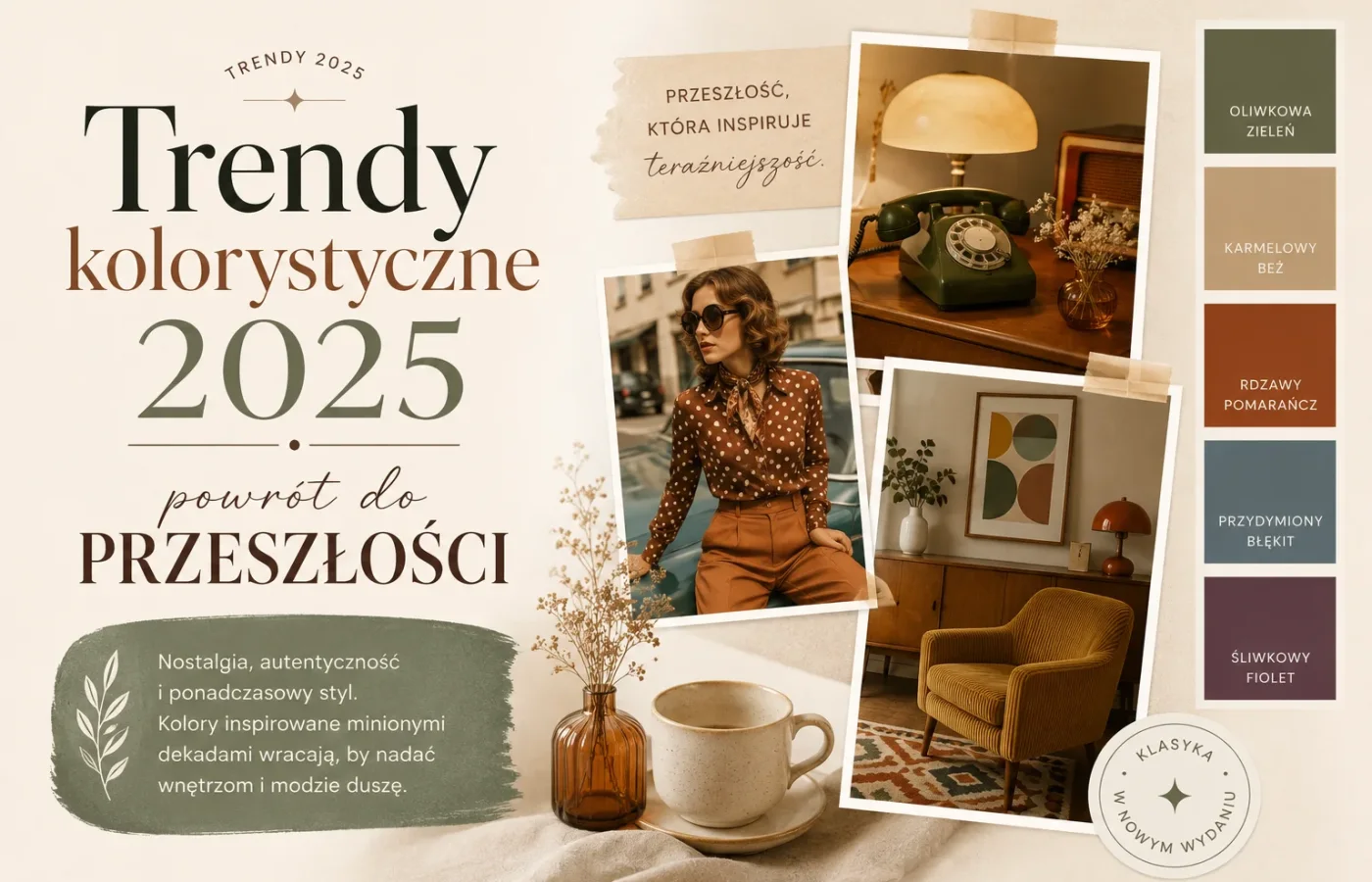 Trendy kolorystyczne 2025